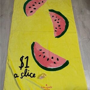 Kate Spade Vibrant Watermelon Beach Towel